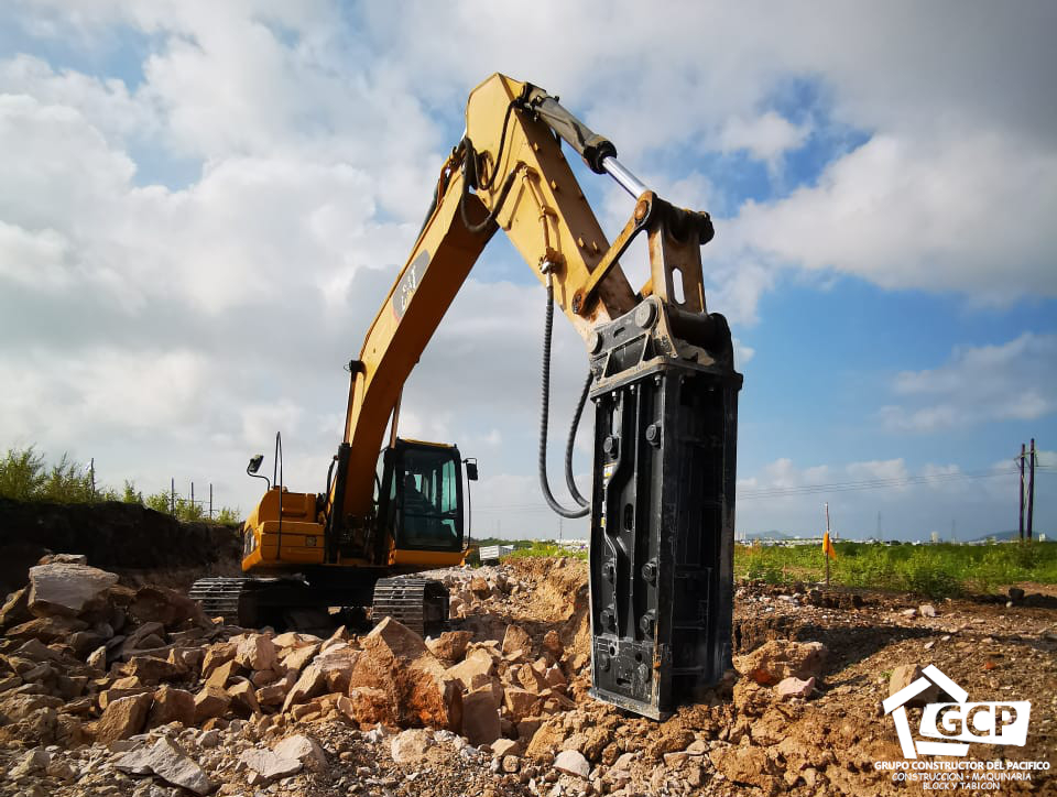 Excavadora con Martillo
